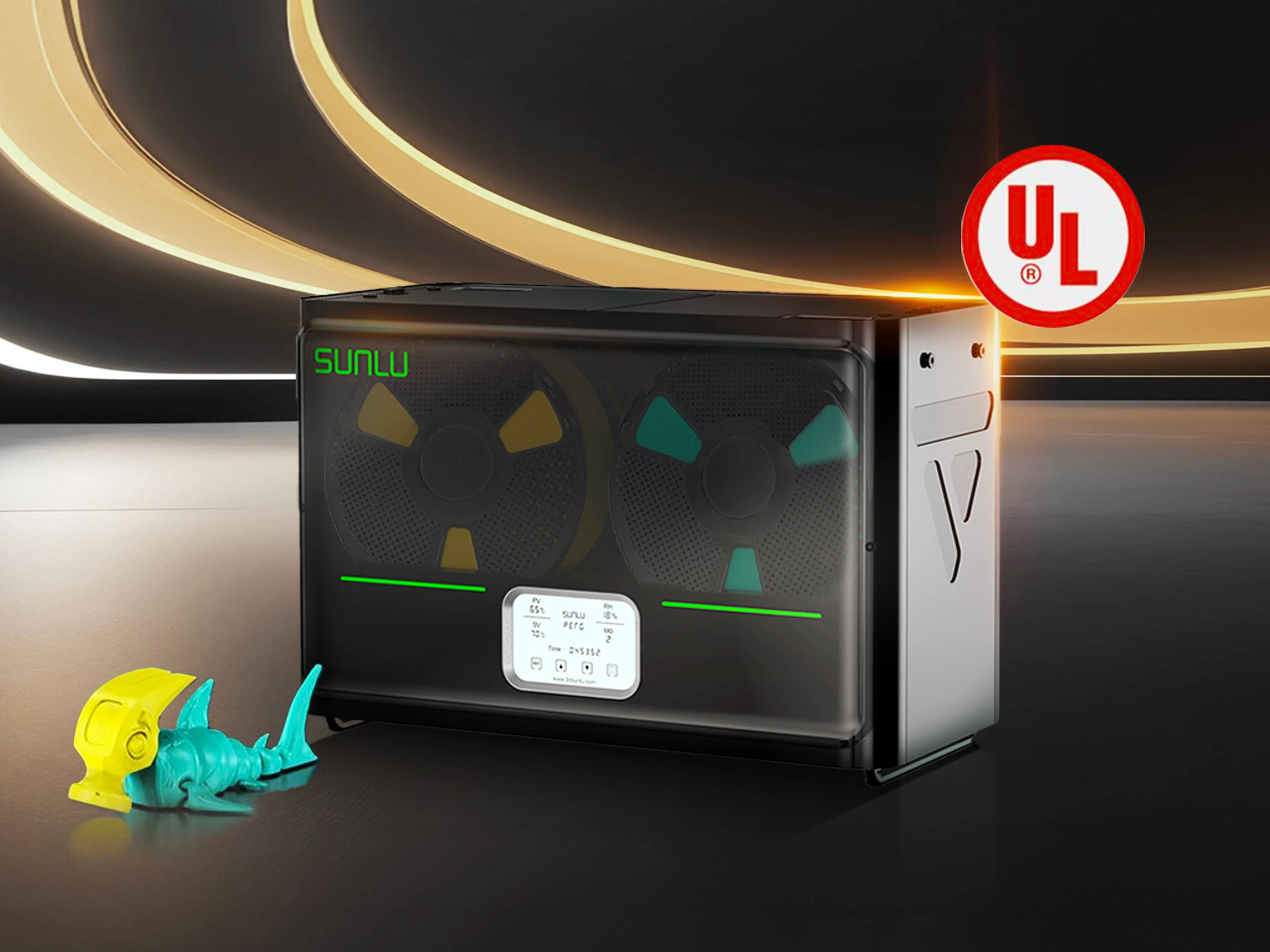 SUNLU FilaDryer S4, Bilanciamento di Temperatura e Alta Efficienza - Image 11
