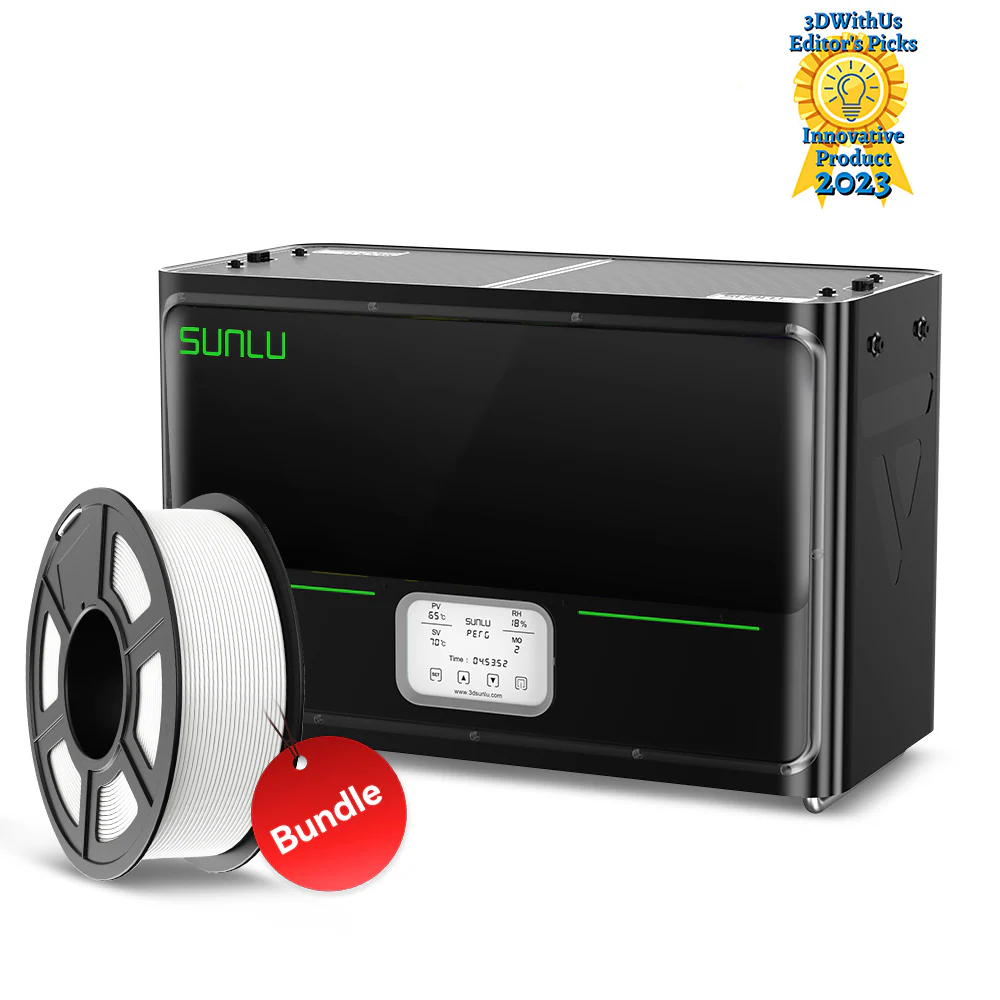 SUNLU FilaDryer S4, Bilanciamento di Temperatura e Alta Efficienza - Image 13