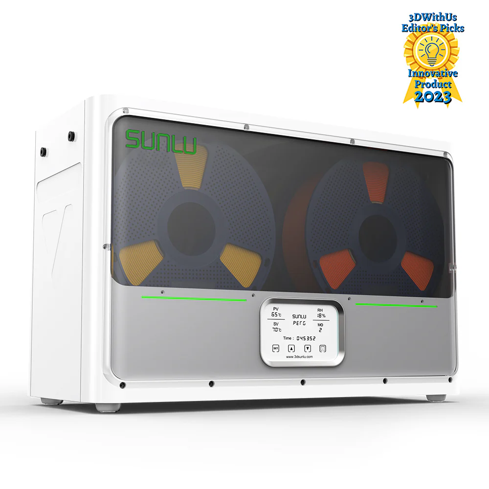 SUNLU FilaDryer S4, Bilanciamento di Temperatura e Alta Efficienza - Image 38