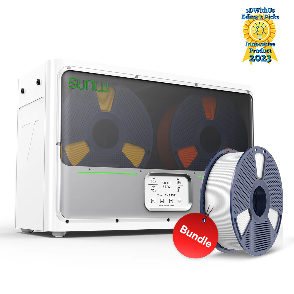 SUNLU FilaDryer S4, Bilanciamento di Temperatura e Alta Efficienza - Image 39