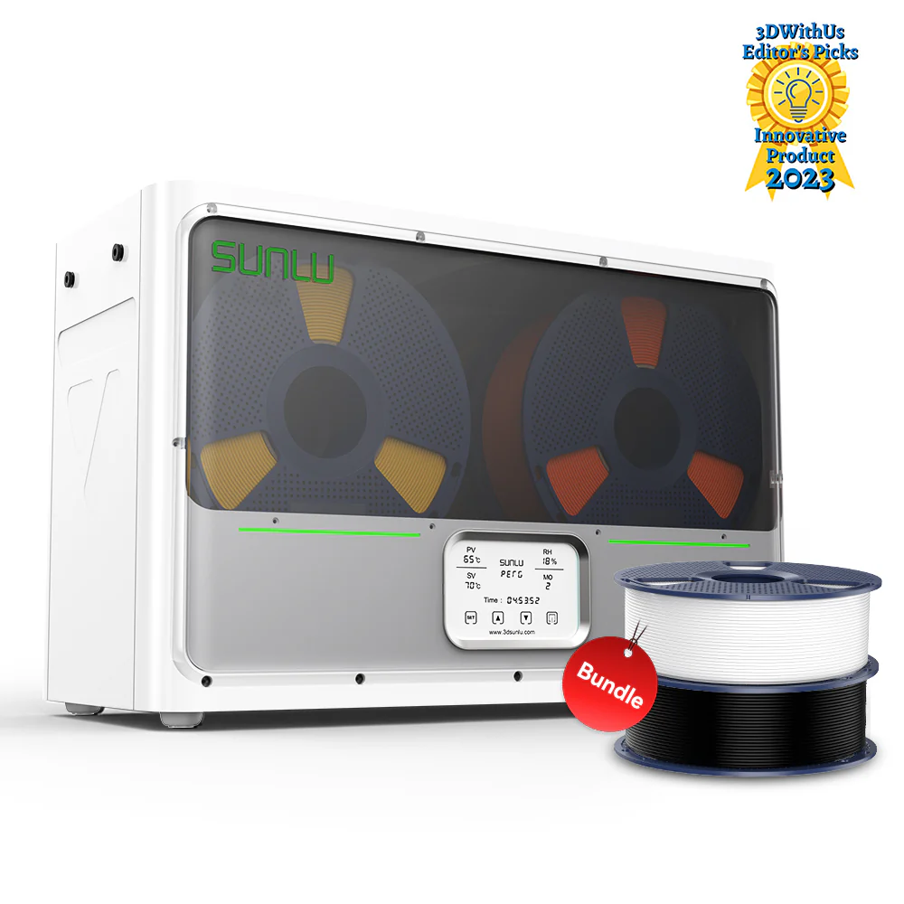 SUNLU FilaDryer S4, Bilanciamento di Temperatura e Alta Efficienza - Image 40