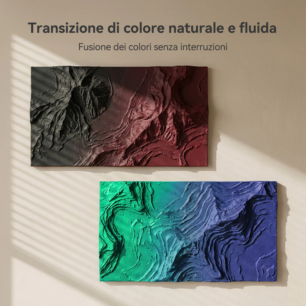 [MOQ: 3KG] SUNLU PLA Matte Dual-Color Filamento PLA opaco bicolore 1KG- Transizioni Bicolori Senza Soluzione di Continuità e Finitura Matte Morbida - Image 5