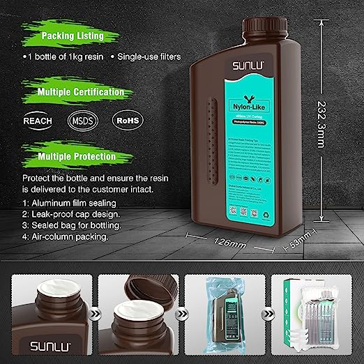 SUNLU Resina simile al nylon 1000G - Image 3