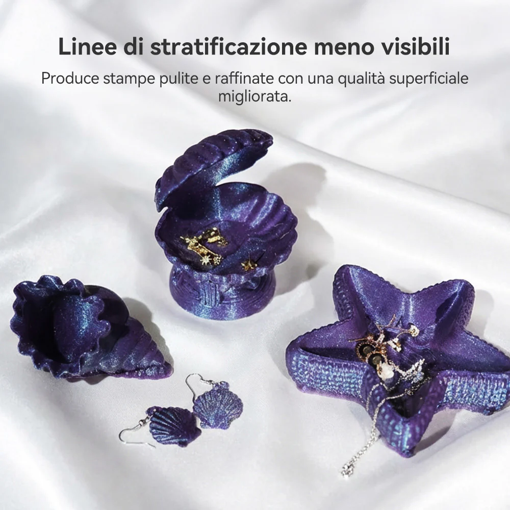 [MOQ: 3KG] SUNLU Filamento PLA Galassia Esterica 1KG, Filamento PLA Iridescente, Polvere Perlata Ultrafina Scintillante - Image 3