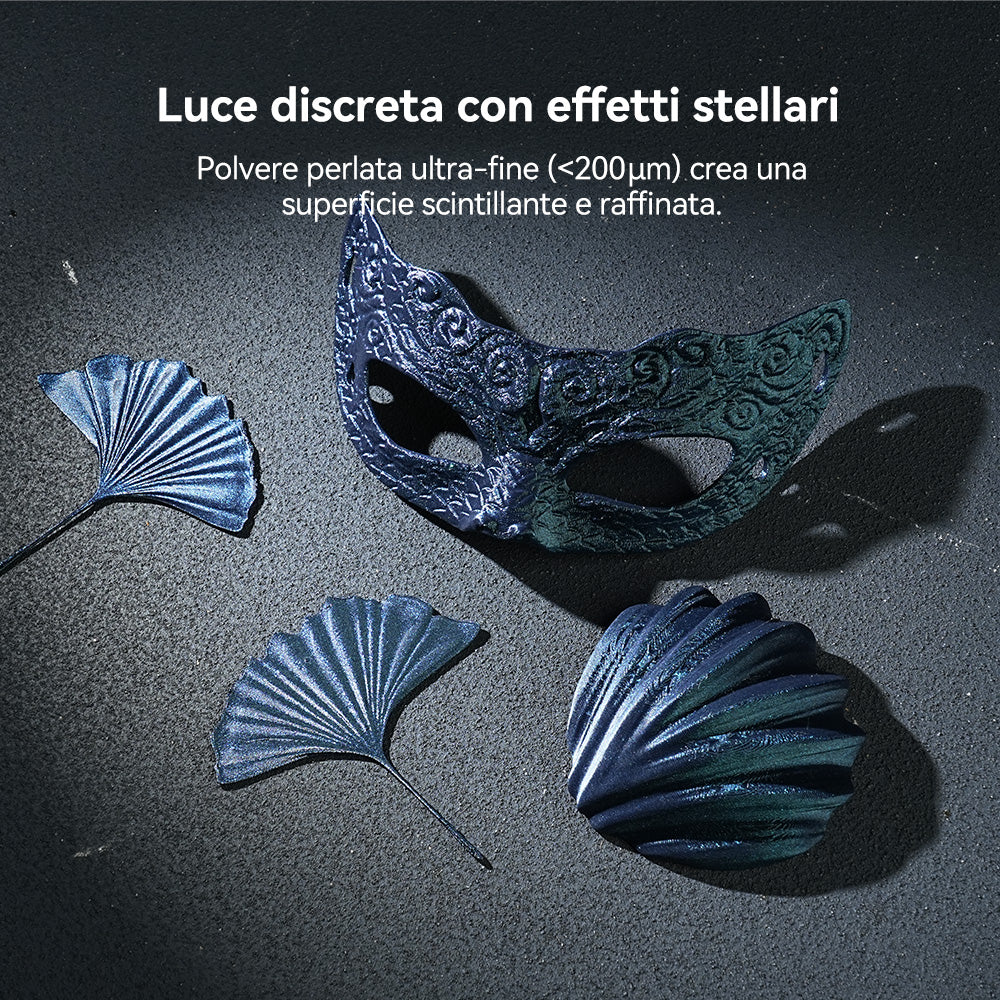[MOQ: 3KG] SUNLU Filamento PLA Galassia Esterica 1KG, Filamento PLA Iridescente, Polvere Perlata Ultrafina Scintillante - Image 4