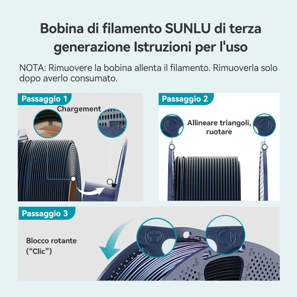 [MOQ: 3KG] SUNLU Filamento PLA Galassia Esterica 1KG, Filamento PLA Iridescente, Polvere Perlata Ultrafina Scintillante - Image 8