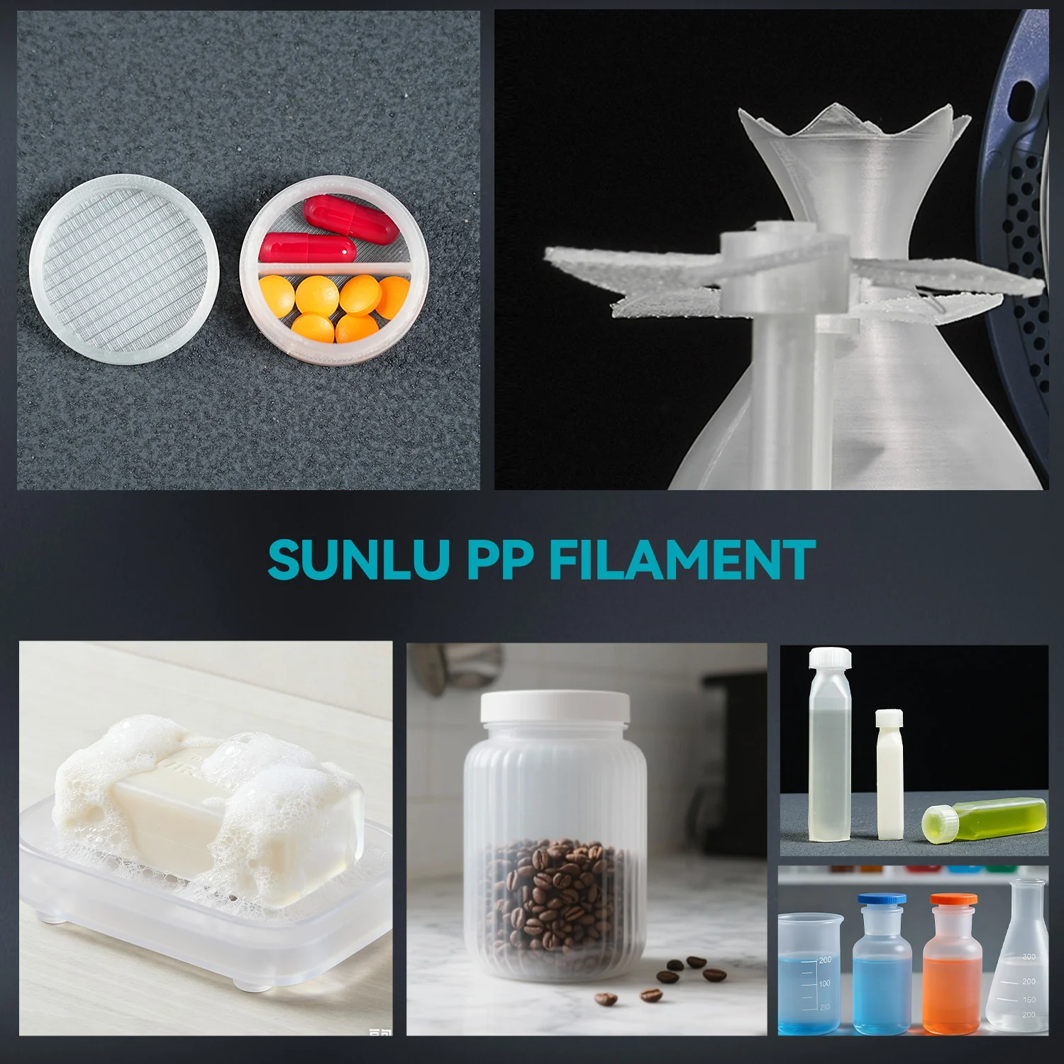 SUNLU Premium PP Filamento 0.8KG - Image 8