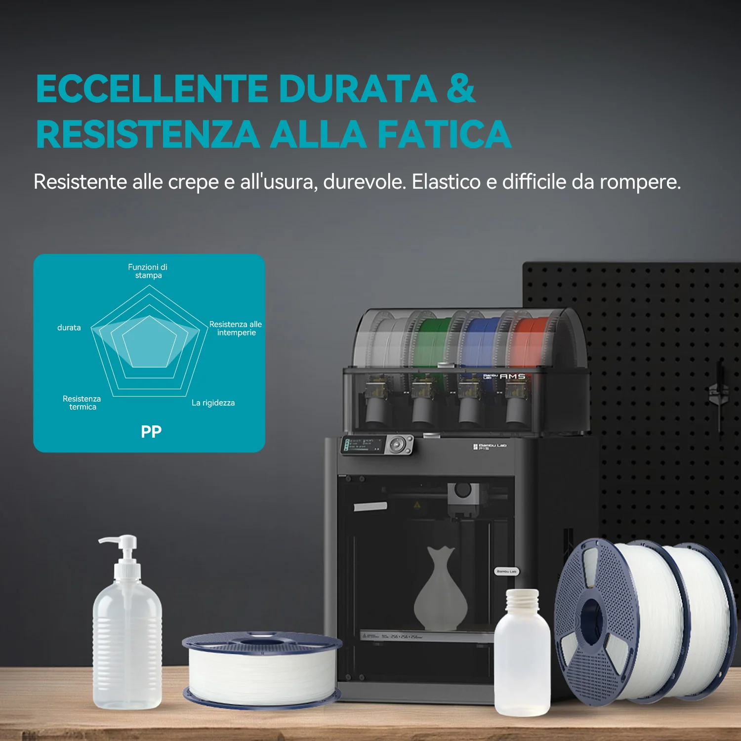 SUNLU Premium PP Filamento 0.8KG - Image 9