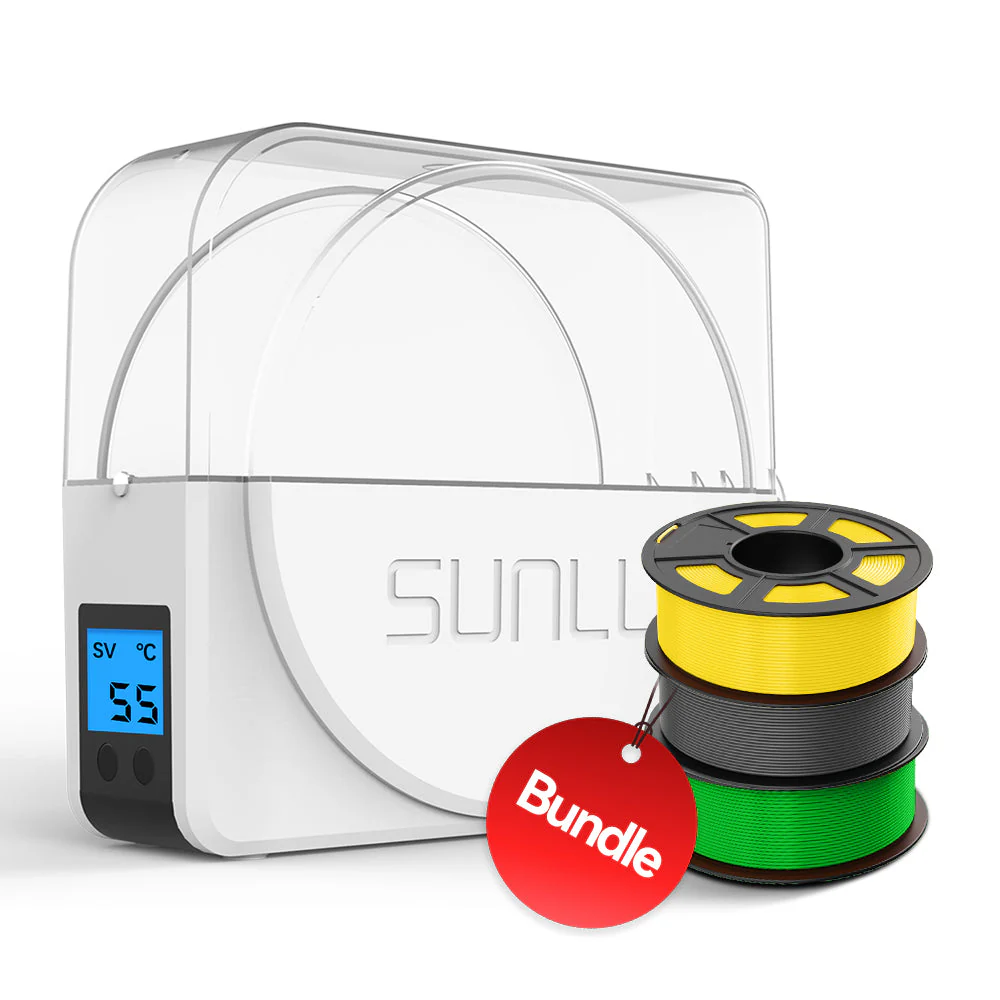 Sunlu S1 Plus, essiccatore di filamenti e confezione di filamenti Pla - Image 6