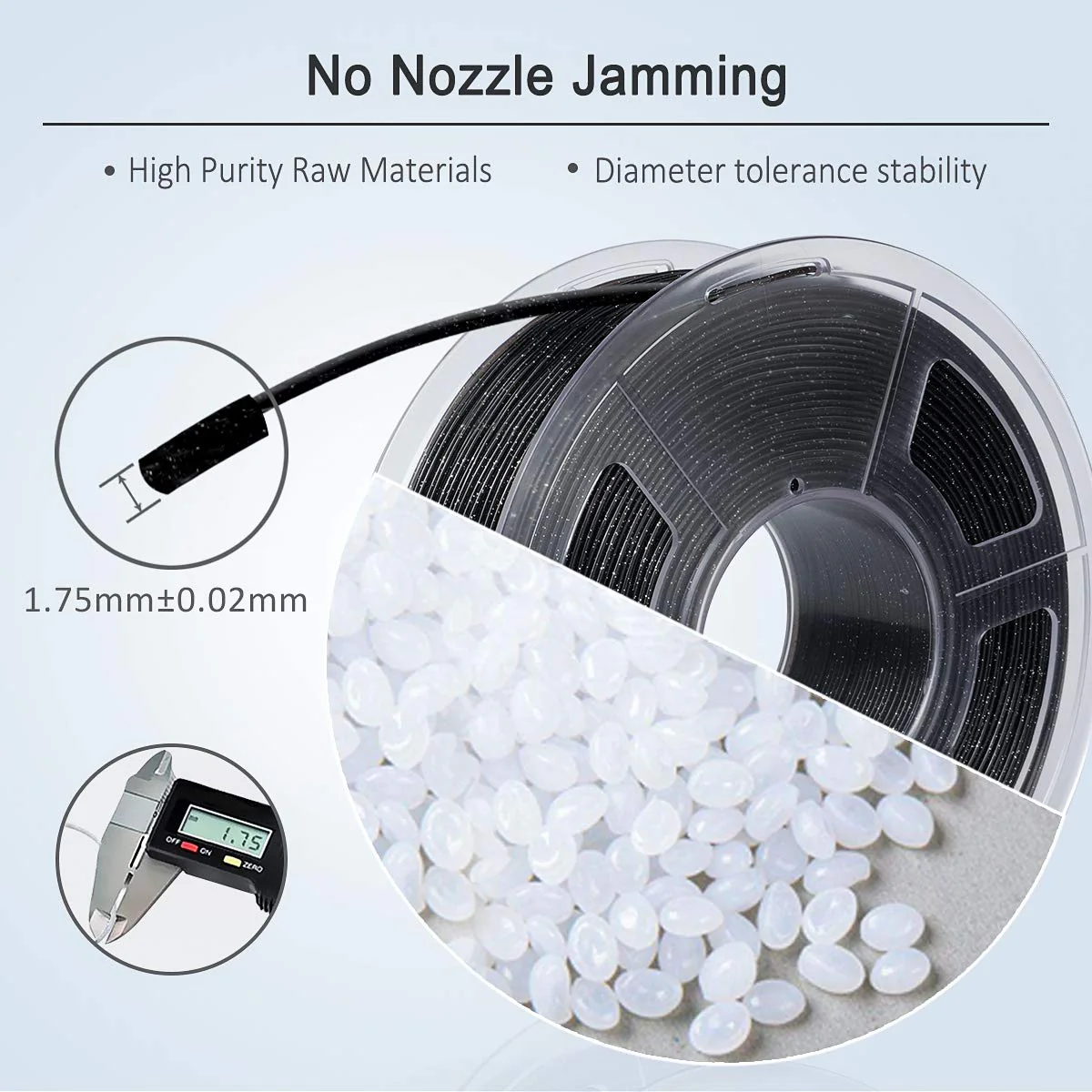 Filamento PLA Scintillante per Stampante 3D - 1KG, PLA Twinkling - Image 6